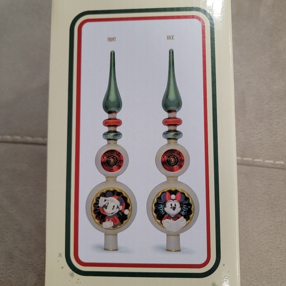 Disney Minnie & Mickey Christmas Tree Topper